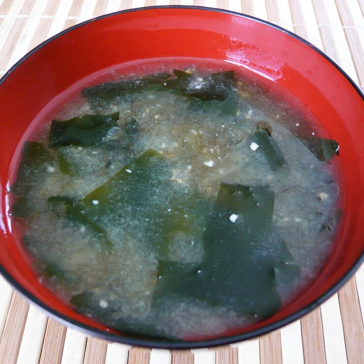 わかめと昆布の味噌汁 レシピ 作り方 By 大福 あんこ 楽天レシピ